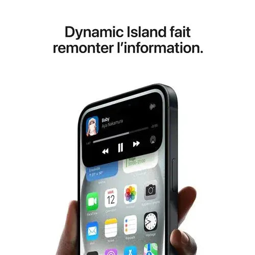Apple iPhone 15 6,1" 5G Double SIM 128 Go Noir - STORE COMMERCE