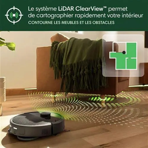 Irobot-Aspirateur robot iRobot Roomba Plus 405 Noir - STORE COMMERCE