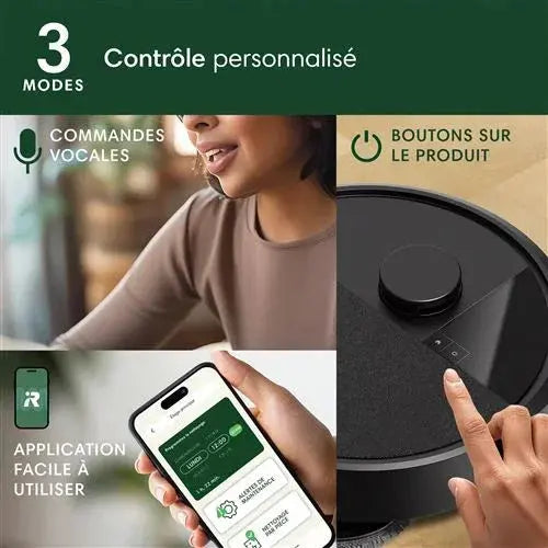 Irobot-Aspirateur robot iRobot Roomba Plus 405 Noir - STORE COMMERCE